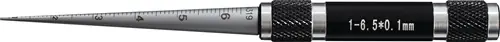 PROMAT Lochlehre 1-6 mm konisch 1-6 mm Preisknaller