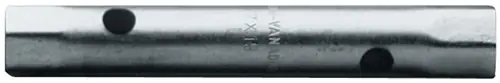 PROMAT Rohrsteckschlüssel Schlüsselweite 21 x 23 mm Länge 170 mm DIN 896. Form B. ISO 2236. ISO 1085 Geprüft
