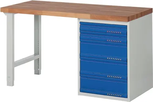 Saisonangebot PROMAT Werkbank B1500xT700xH840mm Buche massiv 1500 mm