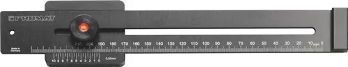 PROMAT Streichmaß 250 mm mit flachem Schieber 200 mm Versand Am Gleichen Tag