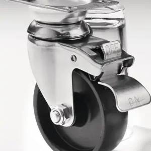 Echt PROMAT Rollensatz 4-teilig 4 Rollen. 2x fix + 2x schwenkbare Rollen 4000 871 040. 4000 871 050
