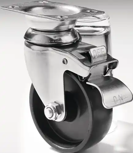 Echt PROMAT Rollensatz 4-teilig 4 Rollen. 2x fix + 2x schwenkbare Rollen 4000 871 040. 4000 871 050