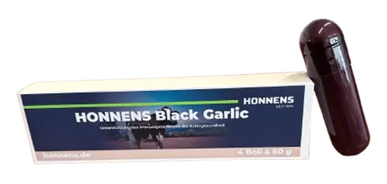 Ergänzungsfuttermittel HONNENS Black Garlic Neue Kollektion