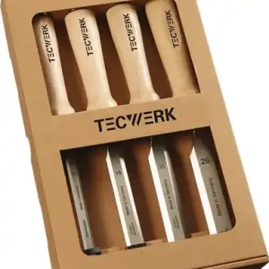 TECWERK Stechbeitelsatz 10,16,20,26 mm Neue Kollektion