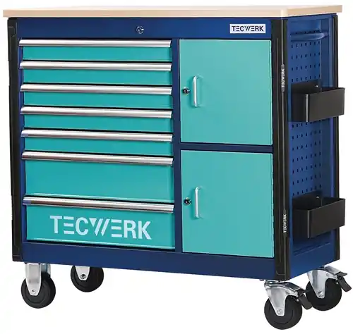 Wochenendangebot TECWERK Rollwerkbank Außen-B1090xT500xH1055mm