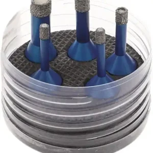 TECWERK Diamant-Fliesenbohrer Durchmesser 6 mm / 6 mm / 8 mm / 10 mm / 14 mm Letzte Chance