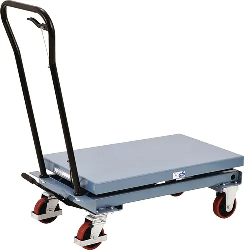 Markenware TECWERK Scherenhubtischwagen Tragfähigkeit 300 kg 450 mm