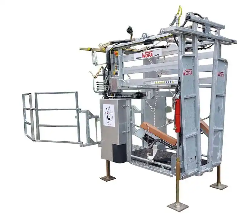 WOPA Klauenpfegestand hydraulisch mit Hebebühne Preiswert