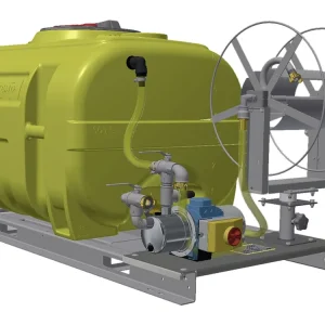Super-Preis Cemo Bewässerungsanlage "BWS 130-PE" PE-Fass, Elektropumpe, Schlauchhaspel