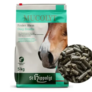 St. Hippolyt Mucolyt Atemwegskur mit Wirkstoffen für die Atemwege von Pferden Top-Seller