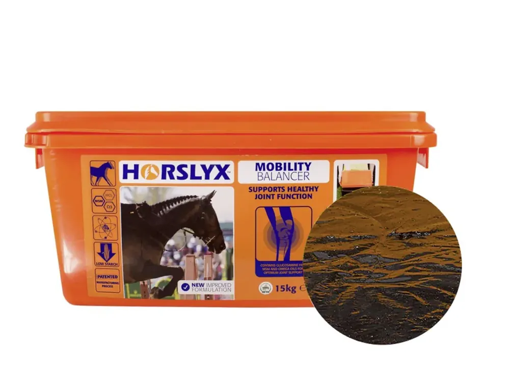 DERBY® Horslyx Mobility Leckmasse mit Wirkstoffen für die Gelenke von Pferden Direktkauf