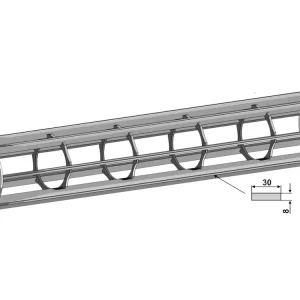 Industriehof® Flachstabwalze Ø Walze 270 mm, für Lemken Sale