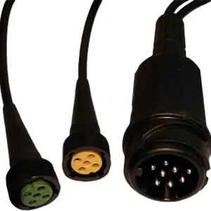 TRAILER POOL Adapterkabel 13-polig Fahrzeug/2 x 5-polig Bajonett, für Rückleuchte Aspöck®, Jokon Neu