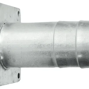 Highlight Hücobi Schlauchtülle Flansch 180 x 180 mm, Perrot, Stahl, verzinkt