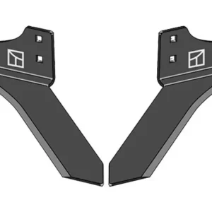 Sonderangebot Industriehof® Winkelmesser links/rechts 200 mm, für Hackgerät Einböck Chopstar, Rollstar, Stiel 35 x 11 mm