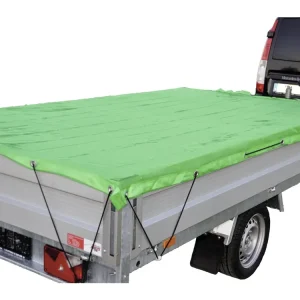 TRAILER POOL Anhängernetz MW 0,8 mm, grün, für Anhänger, Pritschen etc. Solange Der Vorrat Reicht