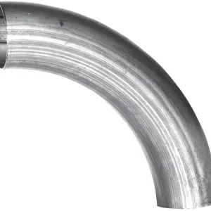 Hücobi Stahlrohrbogen 90 ° Stahl schwarz, langgezogen Neu Im Sortiment