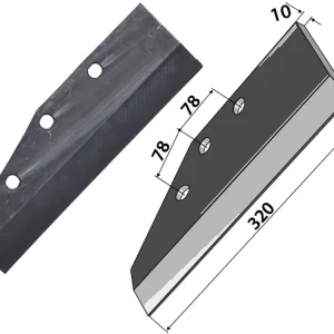 Industriehof® Scharflügel links/rechts 320 mm, für Grubber Frost, Kverneland Meistverkauft