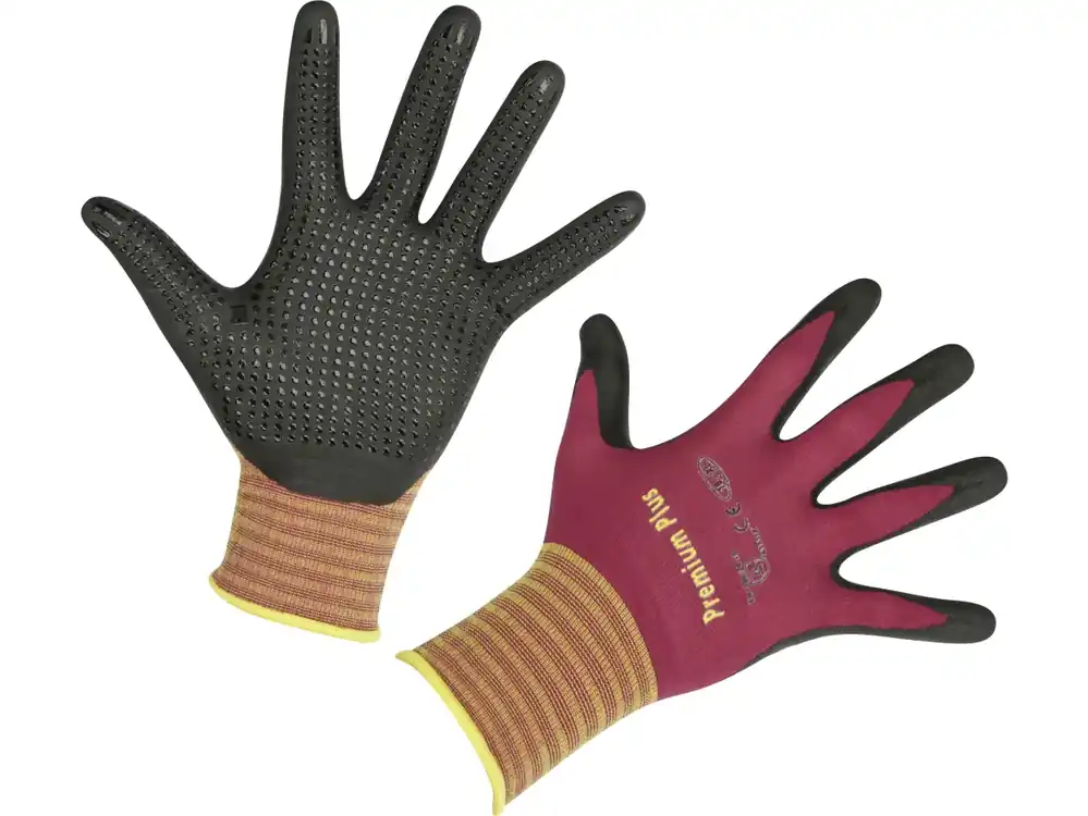 Super-Preis Keron Handschuhe "Premium Plus" Nylon-Feinstrick, nitrilschaumbeschichtet