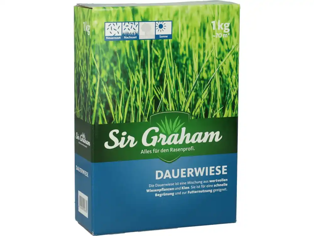 Saisonangebot Sir Graham Dauerwiese Samen Grassamen