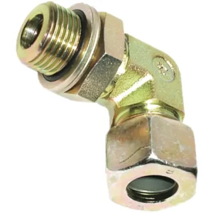 Winkel-Einschraubverschraubung "EWE-LM" leicht, metrisch, zylindrisch, 90 °, einstellbar, Dichtscheibe, O-Ring und Kammerring Sonderaktion