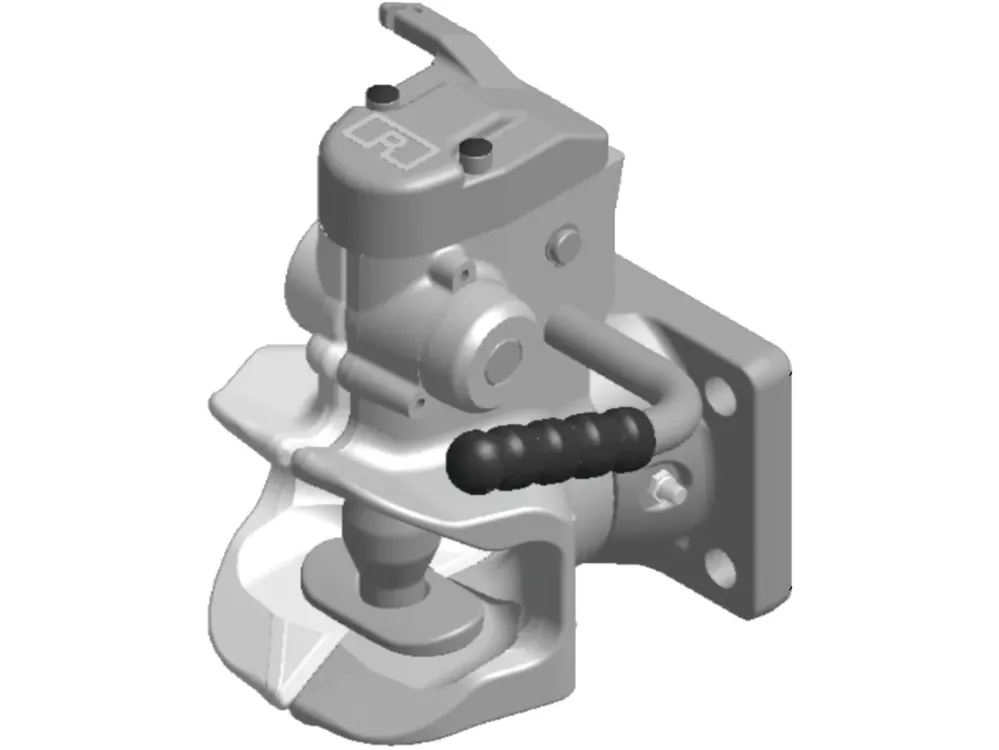 Super-Preis Rockinger Zugmaul "RO855B", automatisch mit Fernbedienung und Flansch, Ø Bolzen 30,6 mm