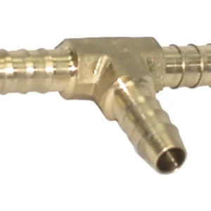 Rohrverbinder "T-PO-RV-MS" T-Form, Messing, für Polyamidrohr Finale Aktion