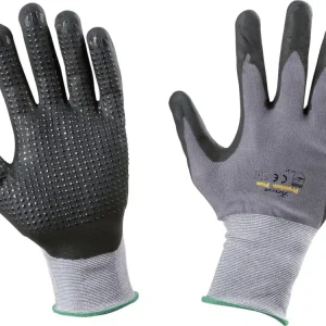 Keron Handschuhe "Comfort Plus" Nylon-Feinstrick, nitrilbeschichtet; Nitrilnoppen Neu