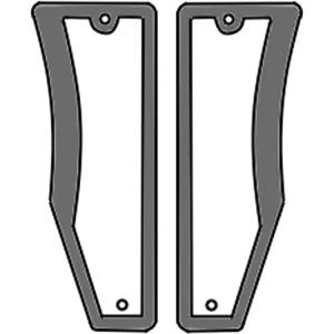Frontscheibe grün, unten links/rechts, Siebdruck, für Traktor John Deere 5015 Bestseller