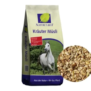 NATURE´S BEST Kräuter Müsli für staubempfindliche Pferde Direkt Vom Hersteller