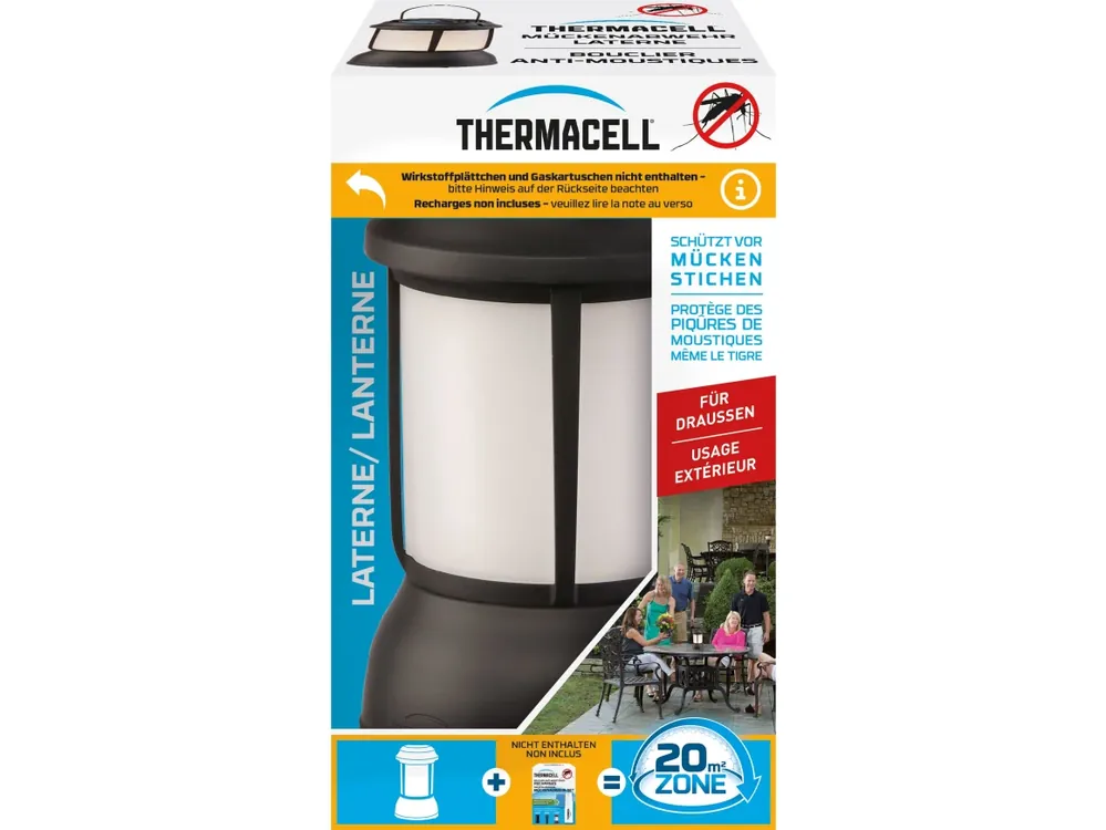 Neue Ware Thermacell Mückenabwehr "Laterne" Tischgerät, für max. 20 m²