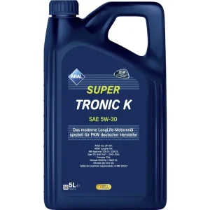 Aral Super Tronic K 5W-30 SAE 5W-30 PKW Hochleistungsmotorenöl in Aral Synthese Technologie Top-Preis