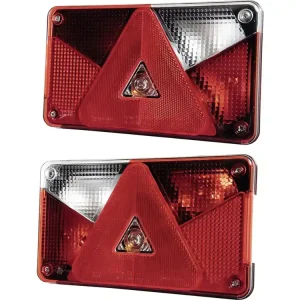 TRAILER POOL Schlussleuchte "Aspöck® Multipoint V" links/rechts, mit Dreieckrückstrahler Preisreduziert