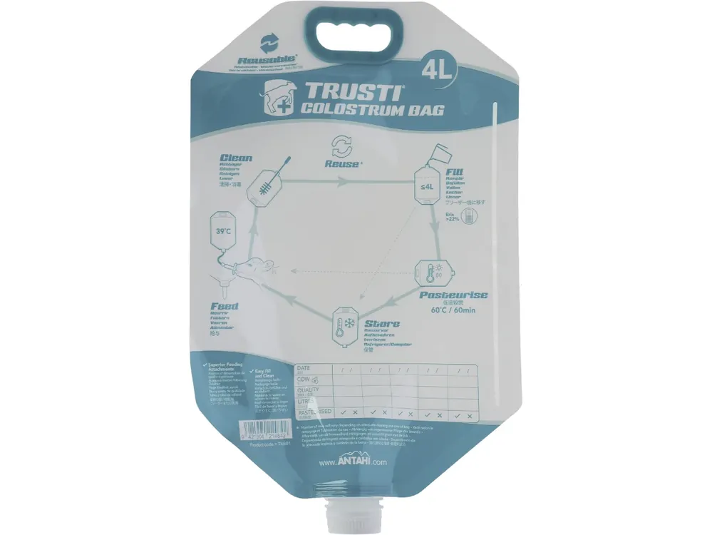 TRUSTI® Ersatzbeutel "Colostrum Bags" Neu Im Sortiment