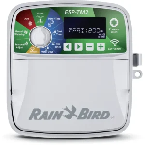 RAIN BIRD® Bewässerungssteuerung "ESP-TM2" 4/6/8/12 Stationen, im Innen-/Außenbereich Top-Preis