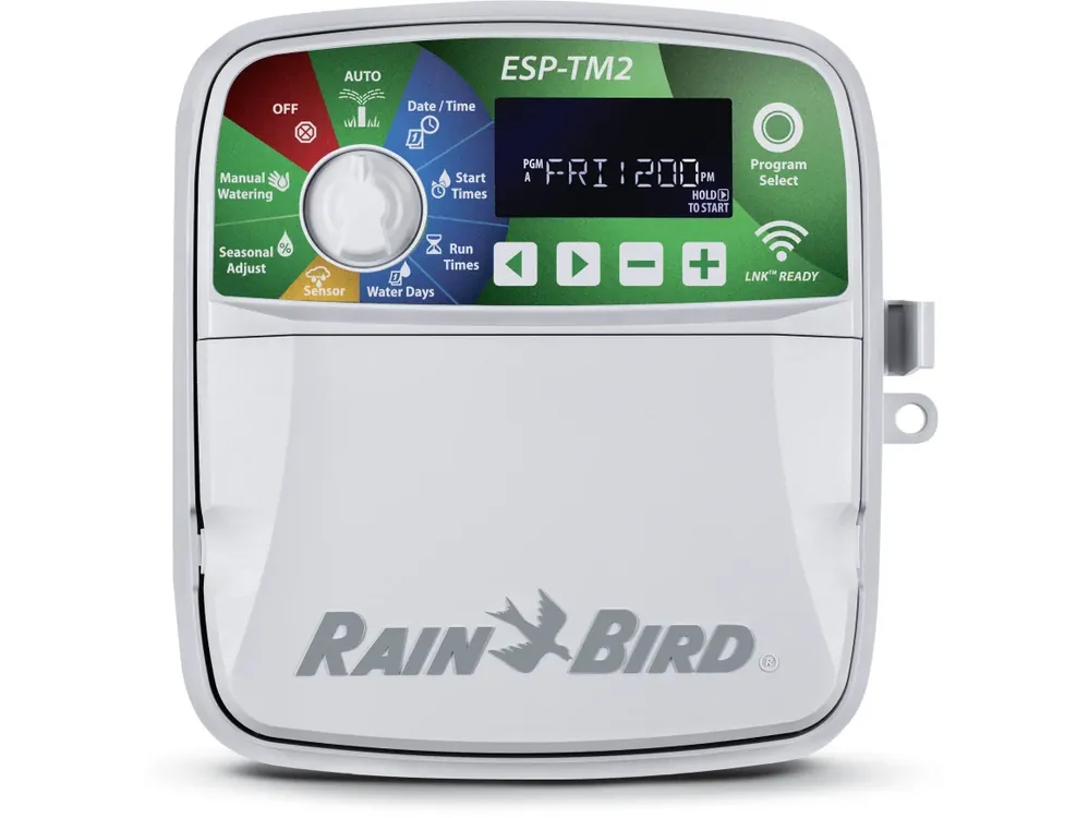 RAIN BIRD® Bewässerungssteuerung "ESP-TM2" 4/6/8/12 Stationen, im Innen-/Außenbereich Top-Preis