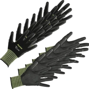 Angebot Keron Handschuhe "Premium" 6 Paar, Nylon-Feinstrick, nitrilschaumbeschichtet