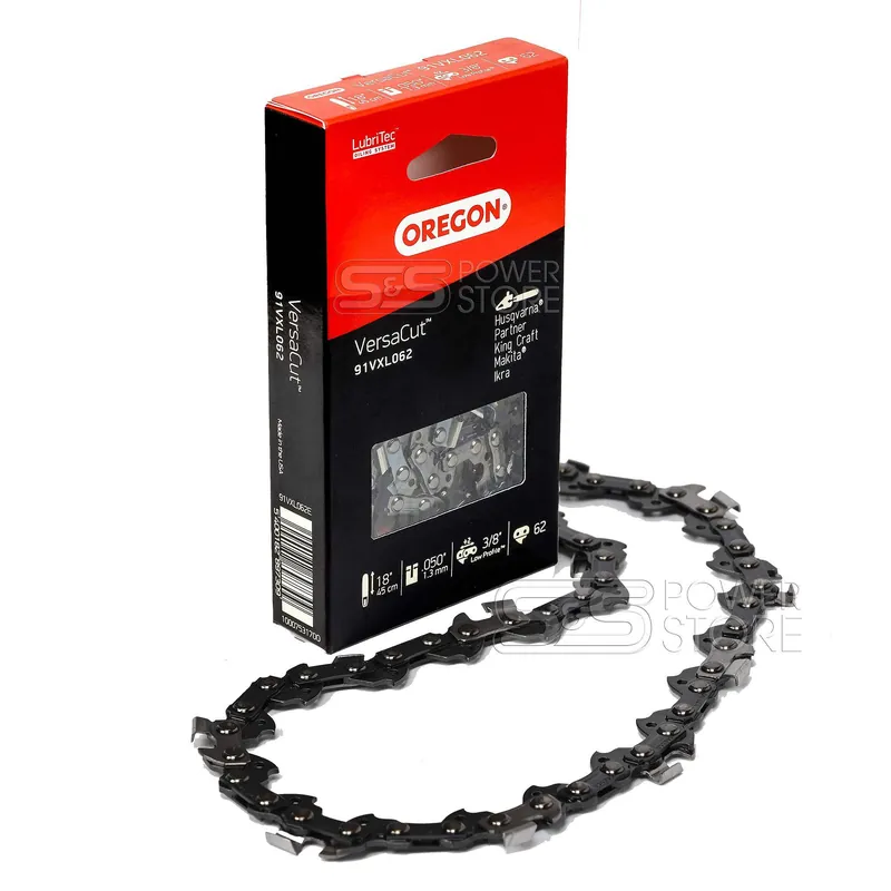 Oregon VersaCut Sägekette 91VXL062E 3/8" 1,3 mm 62 TG 45 cm Halbmeißel Günstig