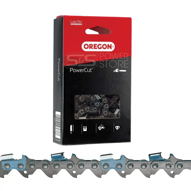 Oregon Sägekette passend Scheppach CSH58 Benzin Kettensäge Vollmeißel Kette 50 cm Sonderangebot