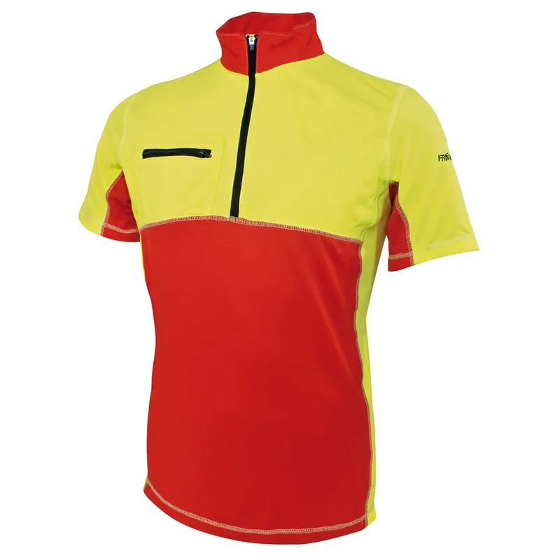 Francital Funktions T-Shirt mit Zipp Kurzarm L Abverkauf