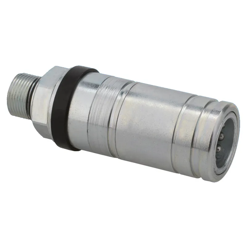 Aktuell Kupplungsmuffe Push-Pull mit Einschraubgewinde und O-Ring G1/2 Zoll BSP AG