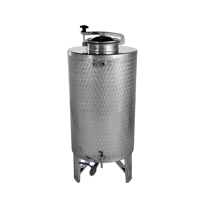 Zottel Lagertank aus Edelstahl mit Domdeckel 476 Markenware