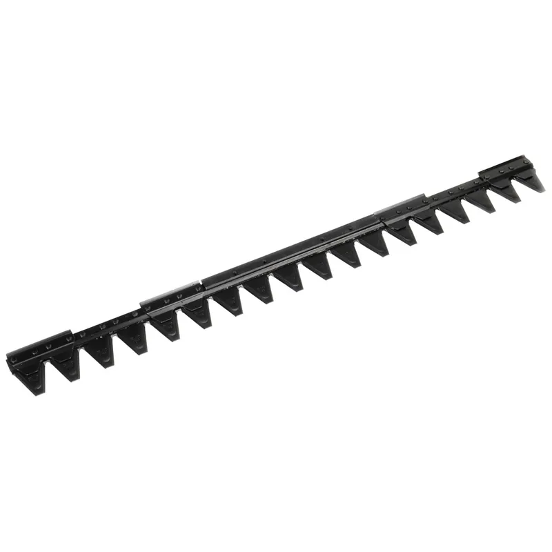 Top-Seller ESM Mähmesser passend zu AGRIA 5100, 5300, 5400, ESM-Balken, 4 Gewindelöcher M8, mit Verstärkungsleiste, Lochabstand 101,6/203,2mm