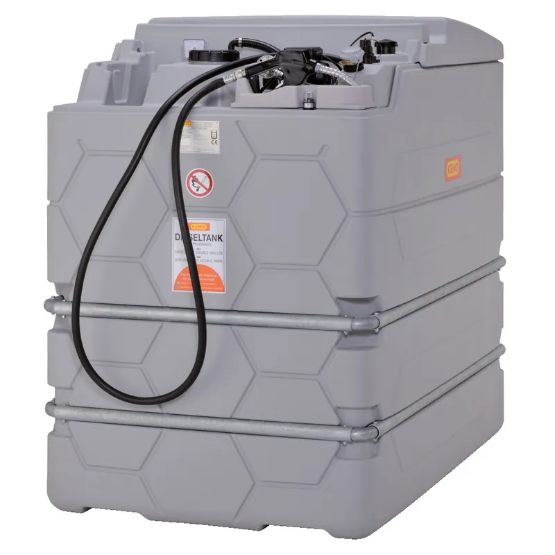 Cemo Dieseltankanlage Indoor Basic 2500 L Echt