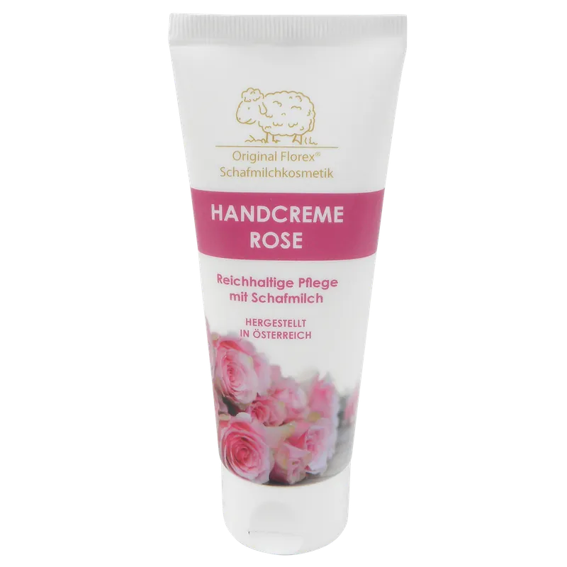 Top-Seller Florex Handcreme Schafmilch Rose 75ml