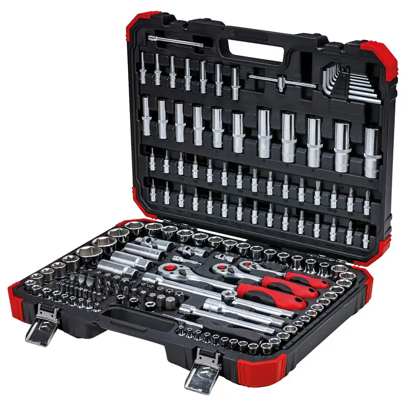 Mega-Angebot Gedore Kombi Steckschlüssel Satz 1/4 + 3/8 + 1/2, 172-tlg.