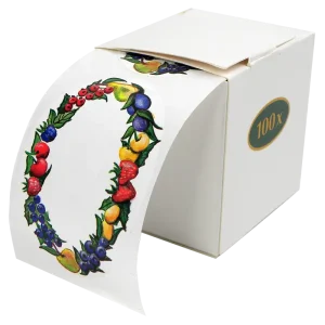 Wenko Etiketten 'Obstrand' 100 Stk. Schneller Versand