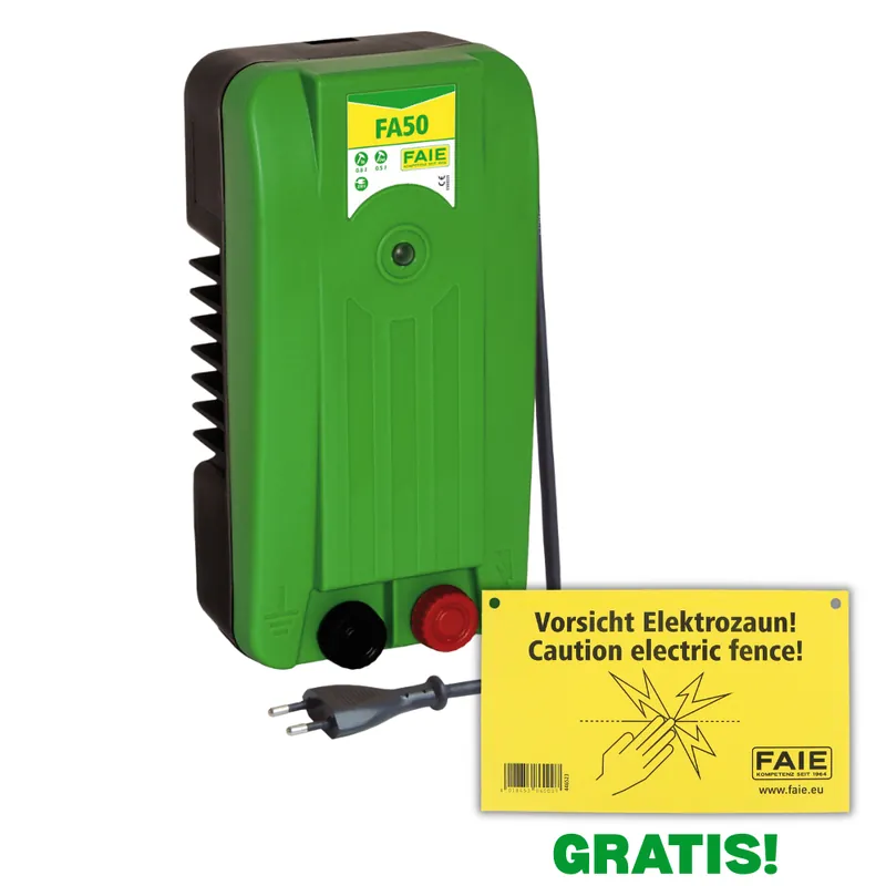 Expressversand FAIE Weidezaungerät FA50 - 230V