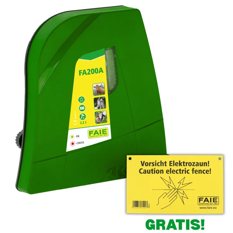 FAIE Weidezaungerät FA200A - 12V Letzte Chance