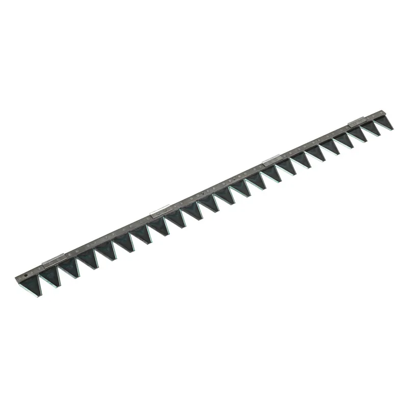 Mähmesser 118 cm, 23 Klingen 59015, mit 4 Führungsleisten und glatter Aufnahme, 2 Gewindelöcher M8, passend zu Aebi, BCS, Reform Schnäppchen